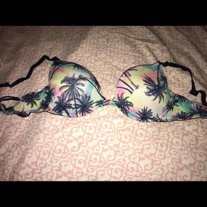 Cute tropical PINK bra